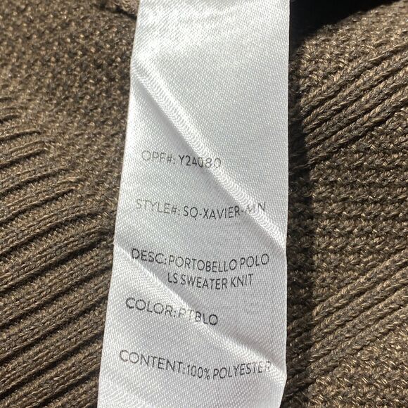 NWT Craft+Flow Brown Sweater Pullover Mens Size S Small - Picture 9 of 9